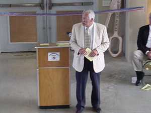 Dr. Walter J. Rudder, Superintendent of the Burlin